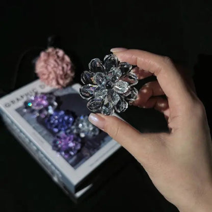 Handmade Crystal Flower Brooch Resin Mold