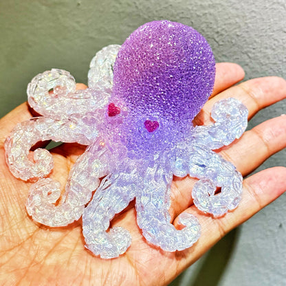 Handmade Diamond Octopus Ornament Resin Mold