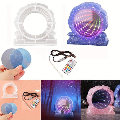 Infinity Light Portal to the Unknown Resin Molds Set