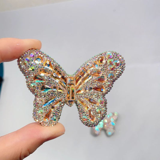 Handmade Diamond Butterfly Hairpin Decoration Resin Mold