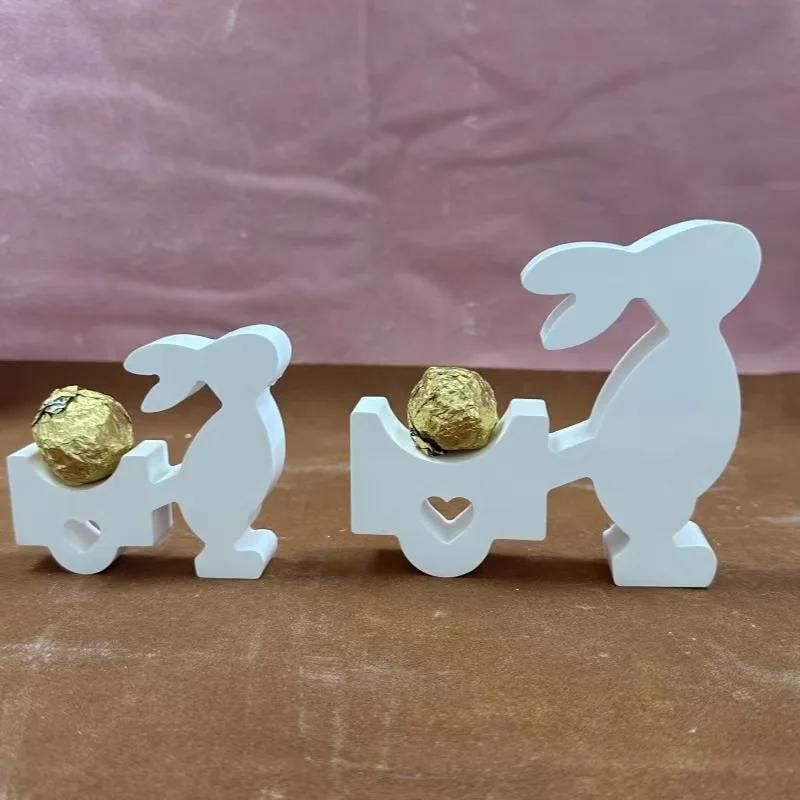 Easter Bunny Pull Car Ornament Mold