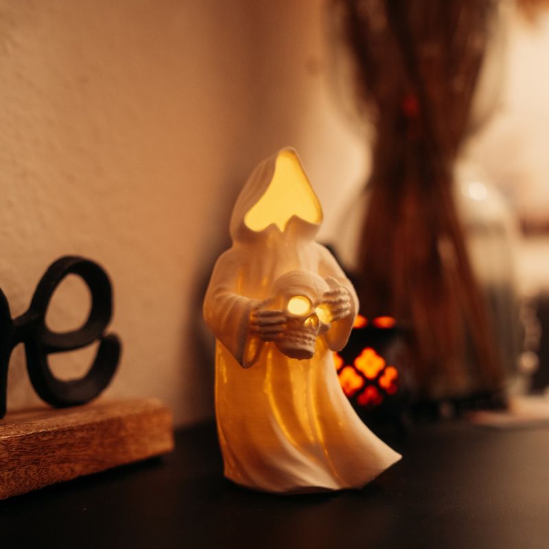 Handmade Ghost & Skull Ornament Resin Mold