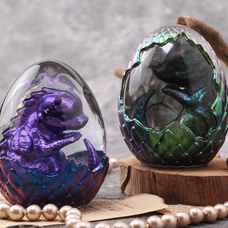 Dragon Egg Ornament Resin Mold