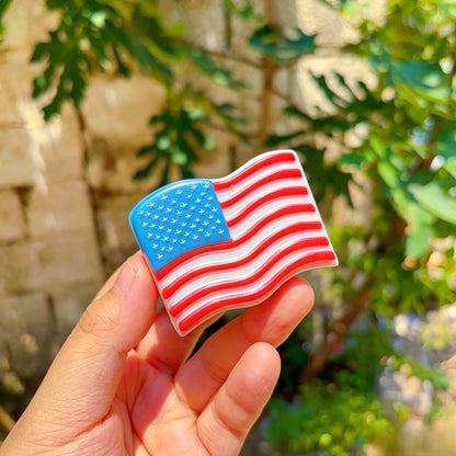 Handmade USA 250th Anniversary Ornament Resin Mold