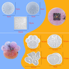 Clock Resin Mold with Clock Core