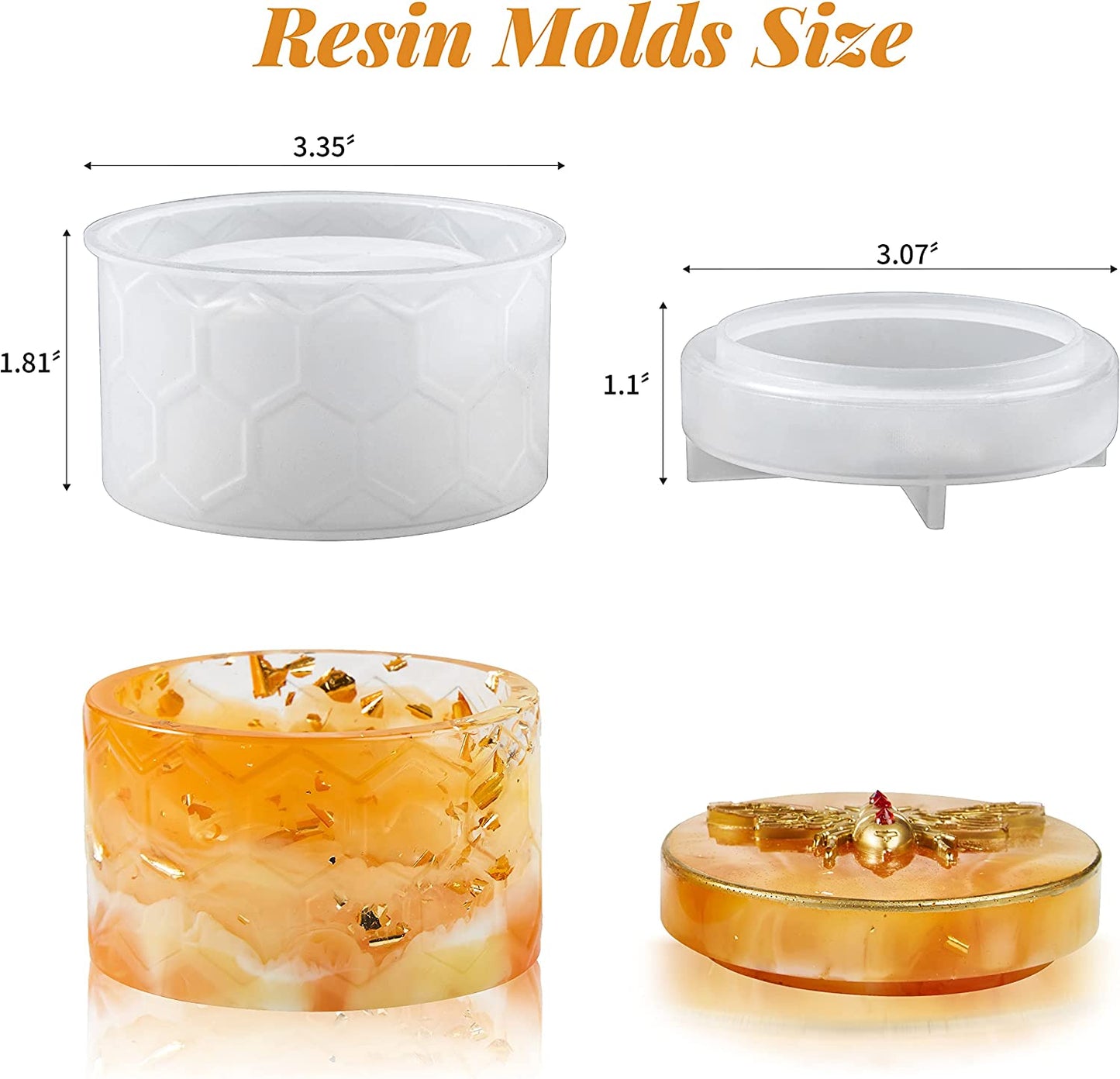 Bee Storage Jar Resin Mold – IntoResin