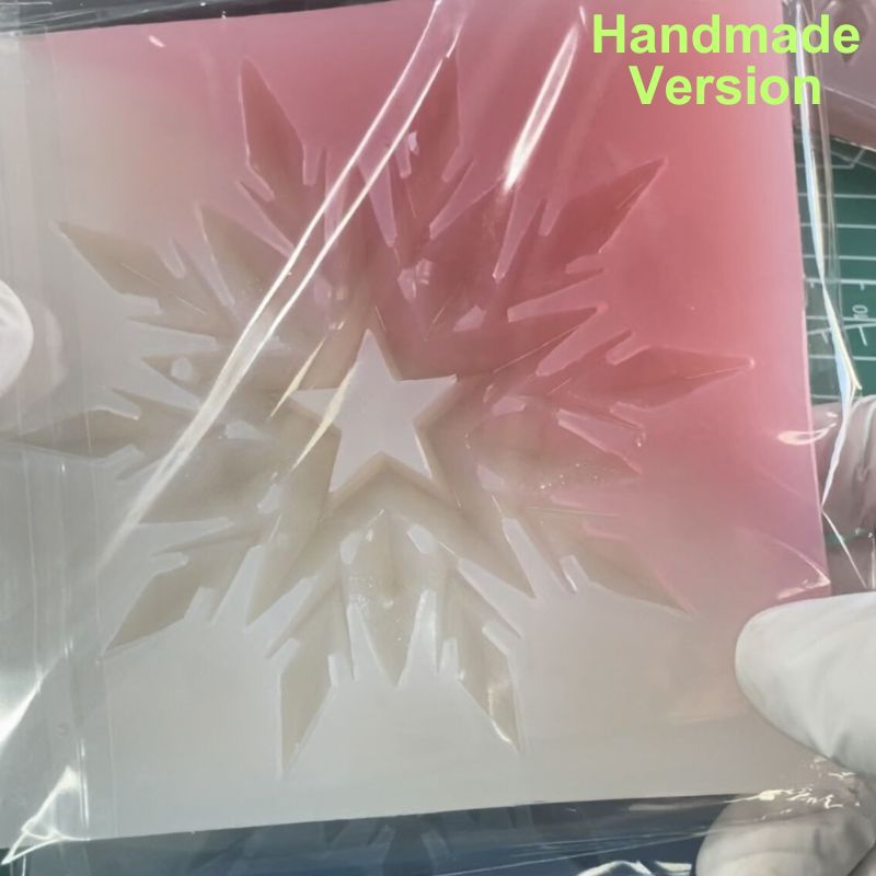 Large Handmade Snowflake Mold Snowflake Ornaments