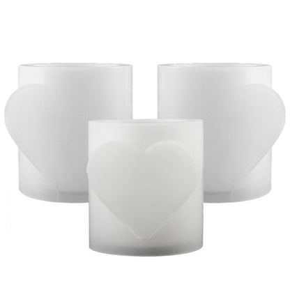Love Candle Holder Resin Mold
