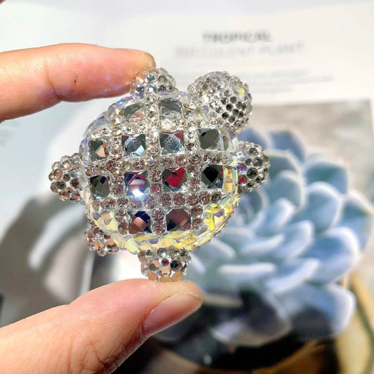 Handmade Diamond Turtle Decoration Resin Mold