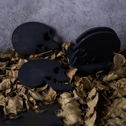 4pcs Skull Coaster Set Resin Molds