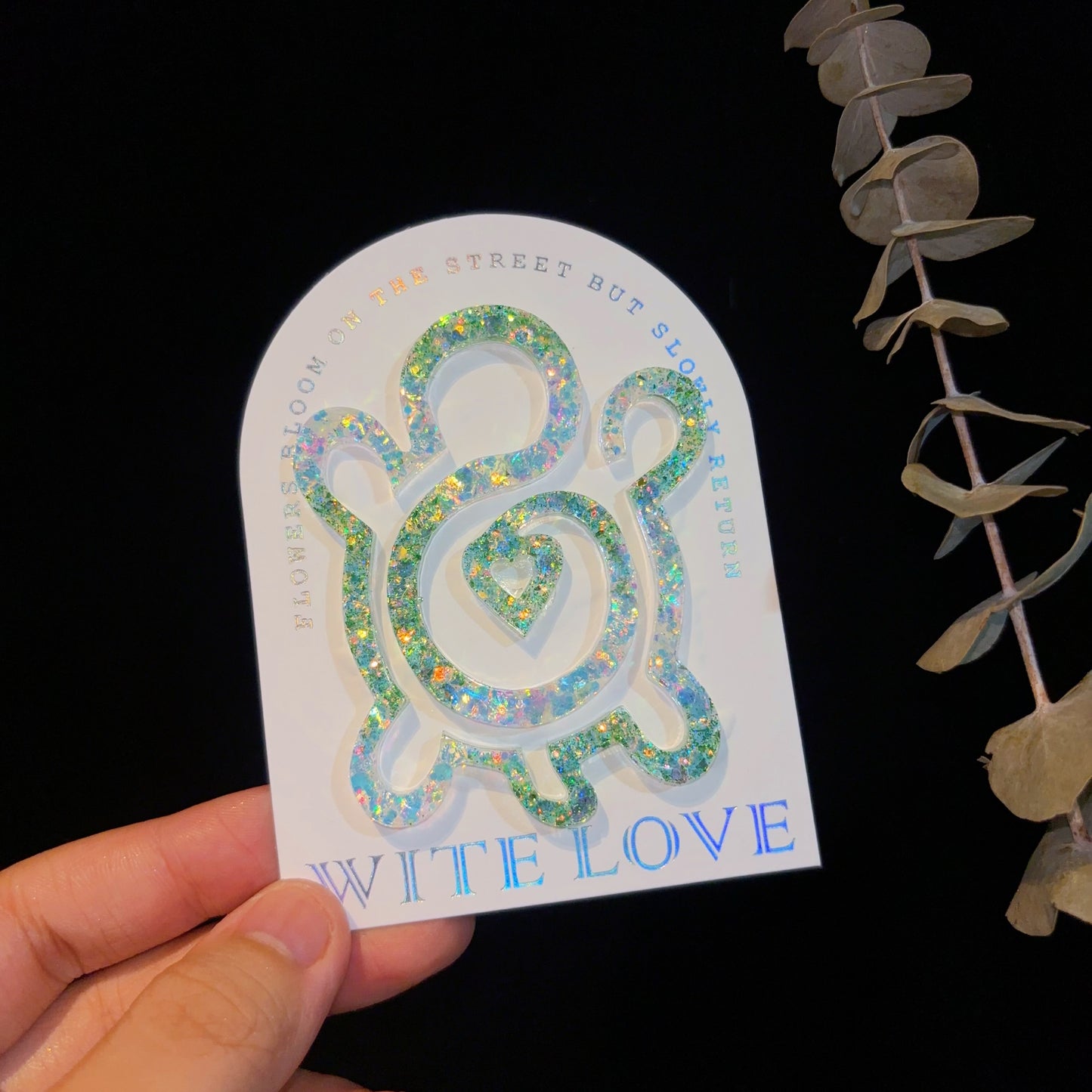 Handmade Water Ripple Paperclip Bookmark Resin Mold