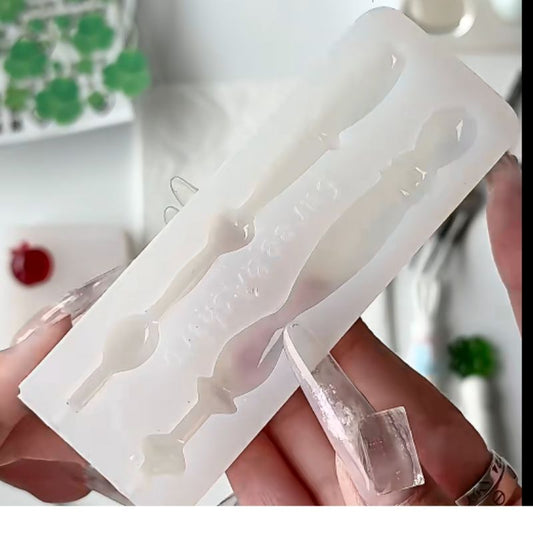 Handmade Knife Fork Handle Accessories Resin Molds