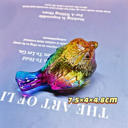 Handmade Crystal Bird Ornament Resin Mold