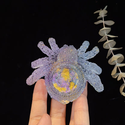 Handmade Diamond Spider Candlestick Ornament Resin Molds
