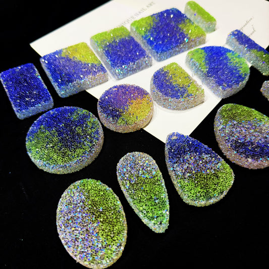 Handmade Diamond Jewelry Pendant Resin Mold with Holes