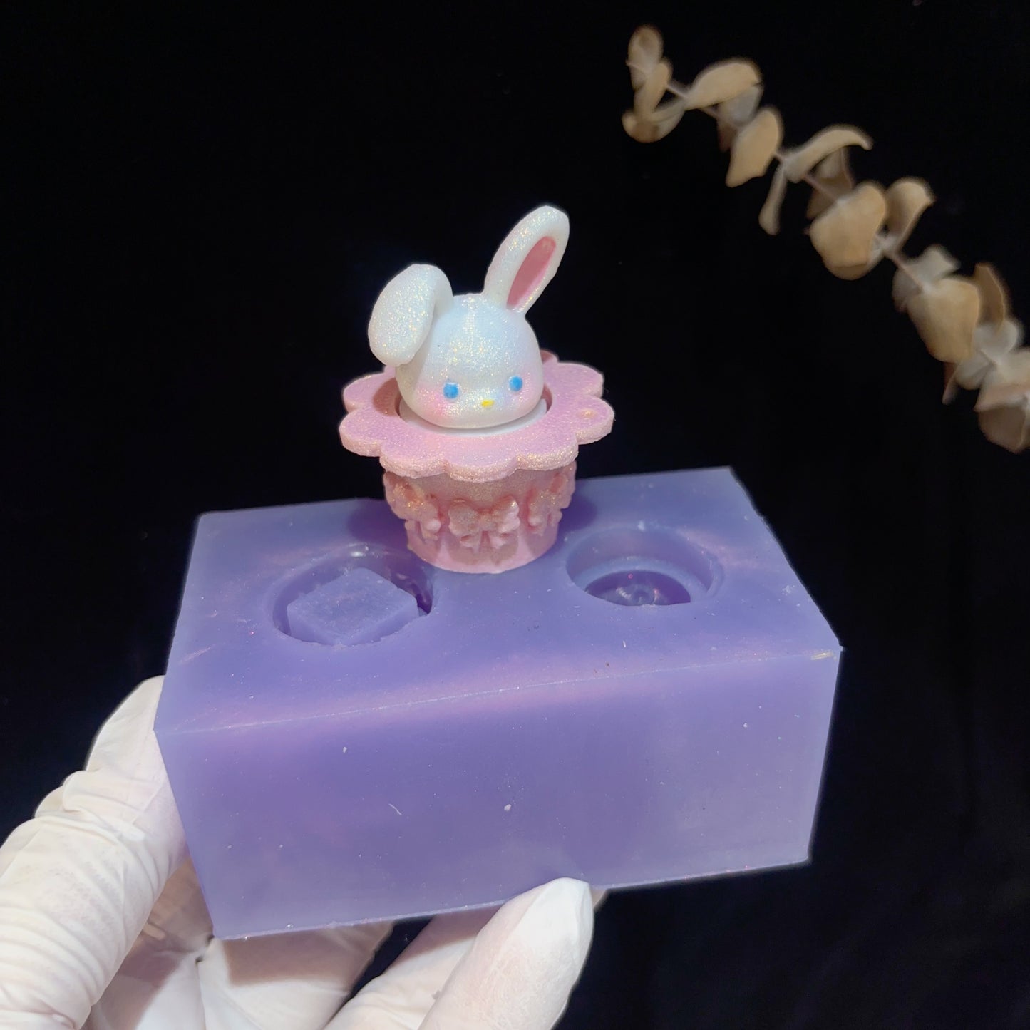 Handmade Cute Bunny Fidget Clickers Toy Resin Mold【First-of-Its-Kind & Exclusive】