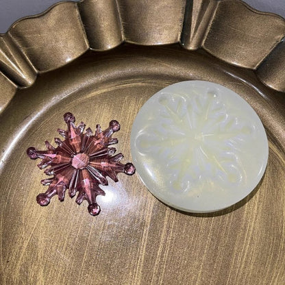 Handmade Snowflake Hanging Resin Molds