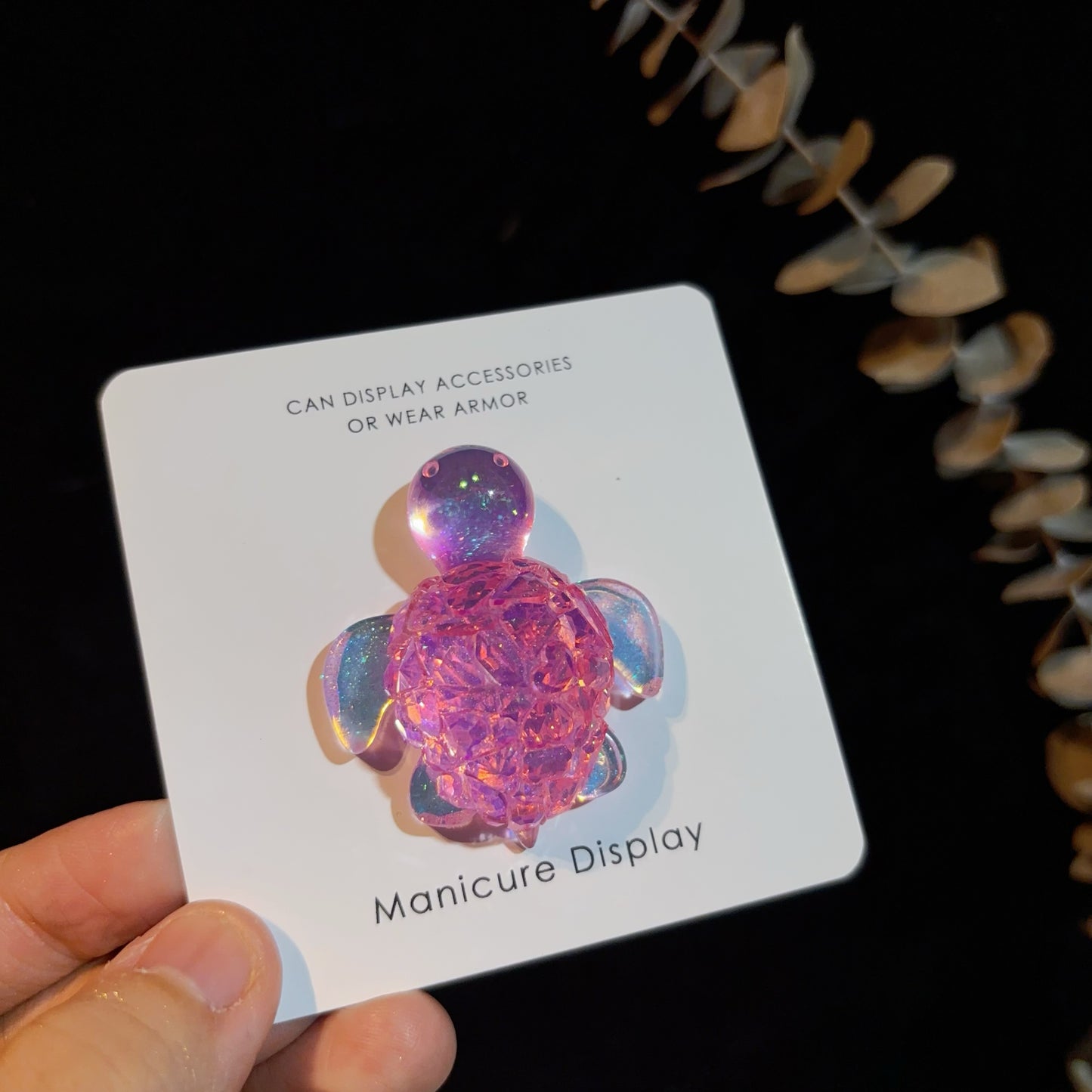 Handmade 3pcs Diamond Turtle Resin Mold