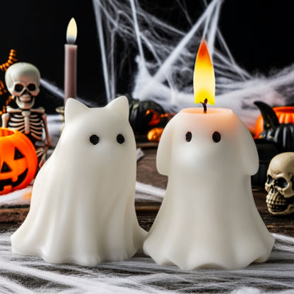 Ghost Puppy Kitten Ornament Resin Mold