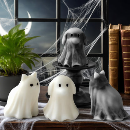 Ghost Puppy Kitten Ornament Resin Mold