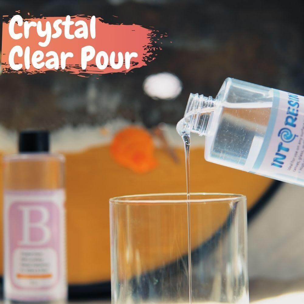 32 oz IntoResin Clear Epoxy Resin, Fast Cure Casting Resin 1:1 Ratio by Volume(US ONLY)