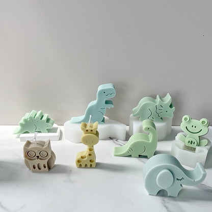 Animal Ornaments Educational Toys Candle Decorations Resin Molds