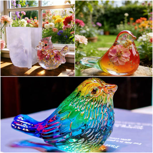 IntoResin Handmade Bird Ornament Resin Mold Set