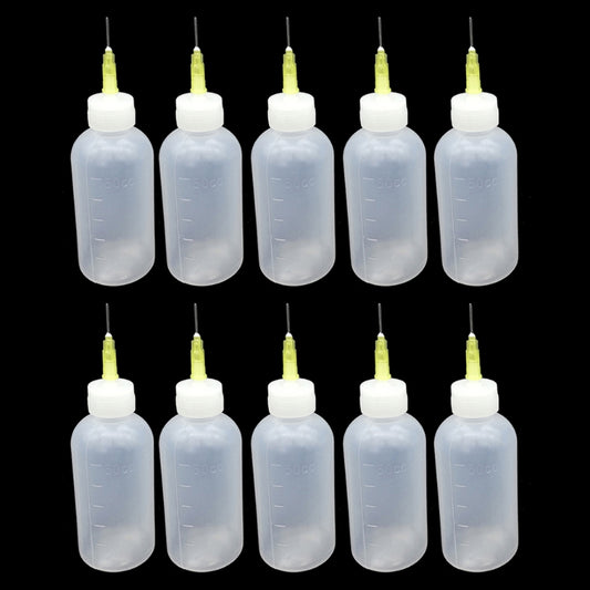 20 Packs 30CC Art Bottle 30ML Needle Tip Glue Bottle Resin Resin Art Accessories