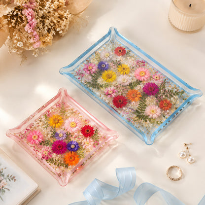 Folded Edge Tray Resin Mold
