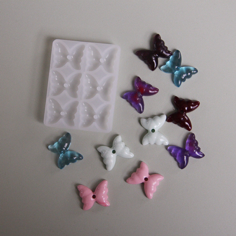 Adorable Butterfly Earrings Resin Mold