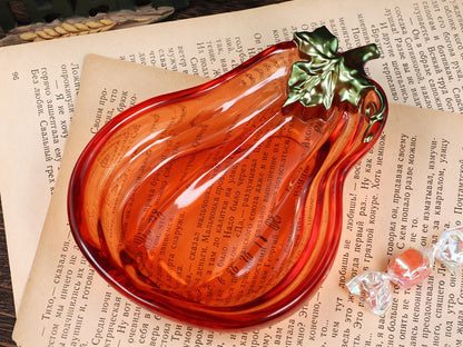 Long & Short Pumpkin-Shaped Storage Tray Resin Mold Set