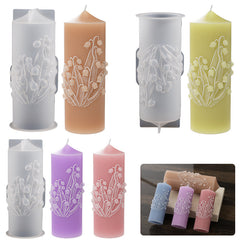 Lily of The Valley Cylindrical Ornaments Resin Mold