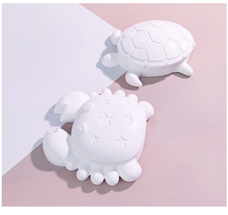 Sea Turtle Crab Storage Box Resin Mold