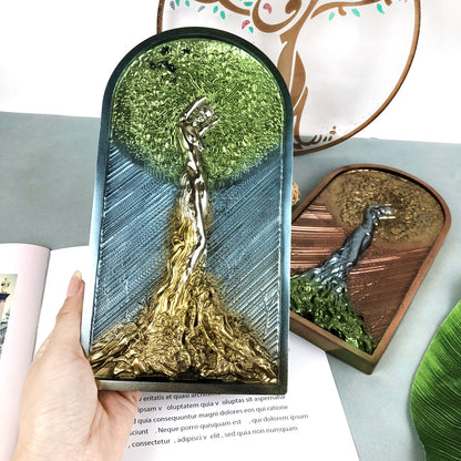 Tree of Life Woman Hanging Ornament Resin Molds