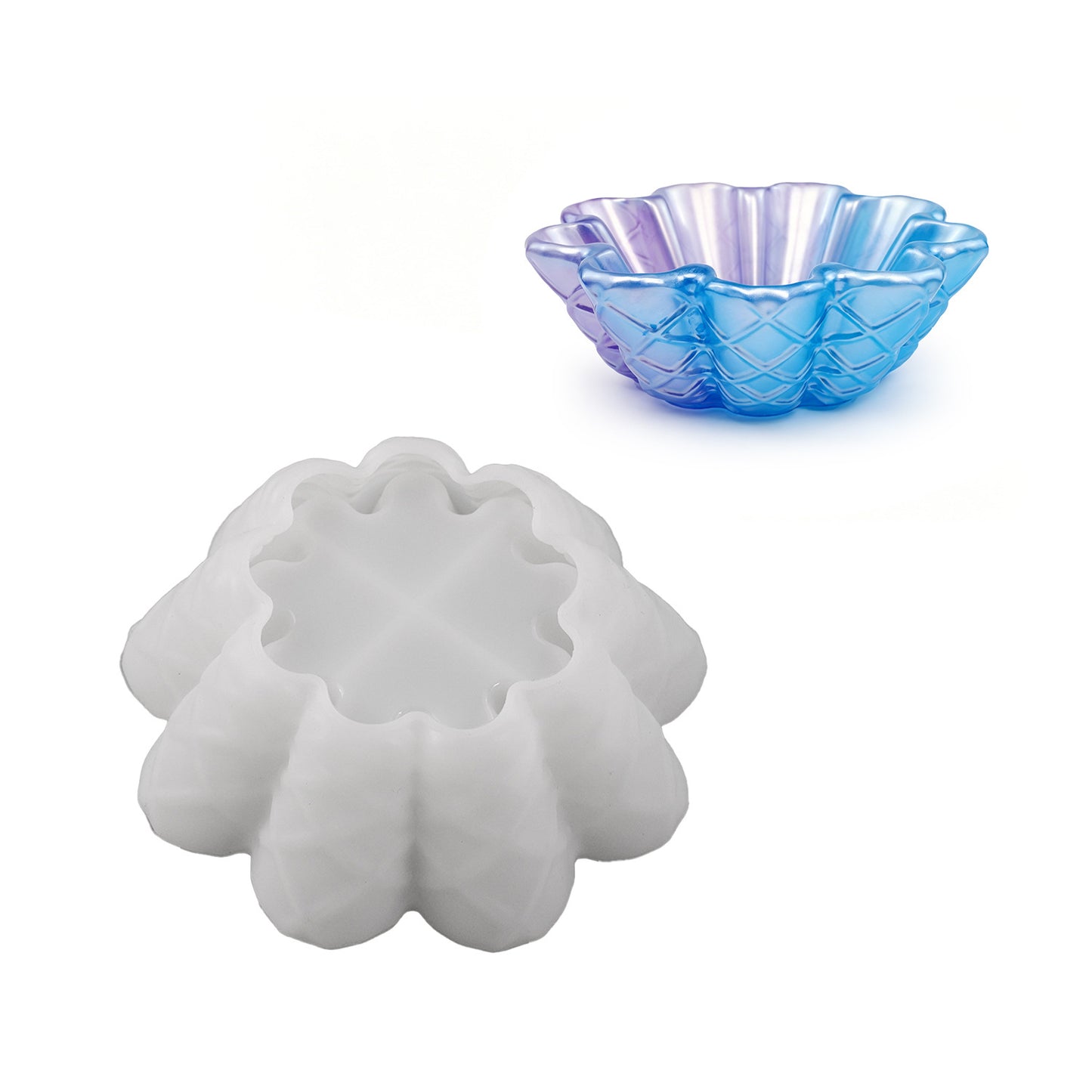 Waffle Bowl Tray Resin Mold
