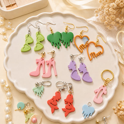 Various Style Earring Resin Mold Set