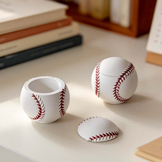 Baseball Storage Jar Resin Mold