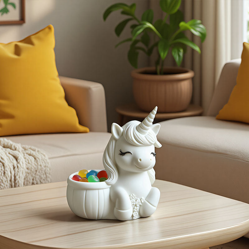 Unicorn Storage Jar Resin Mold