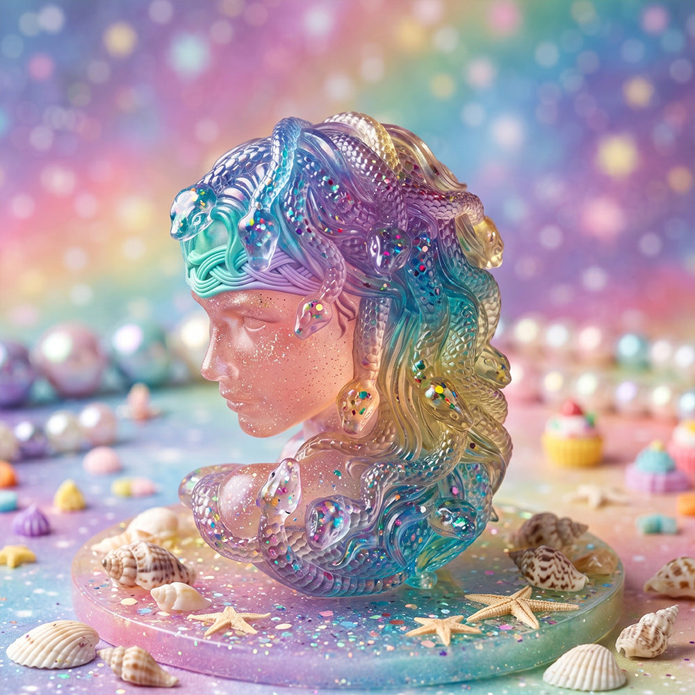 Medusa Figurine Resin Mold