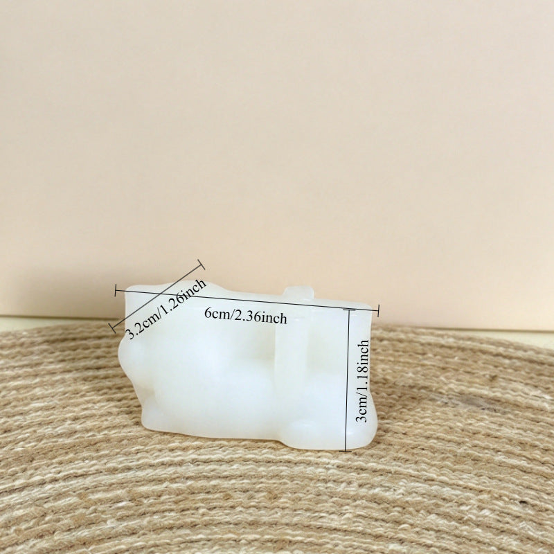 Sweater Dachshund Figurine Resin Mold