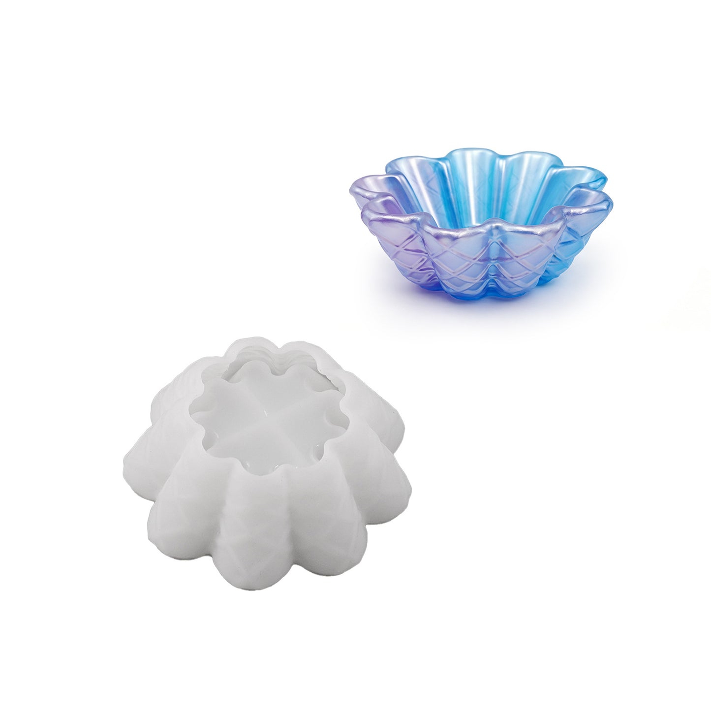 Waffle Bowl Tray Resin Mold