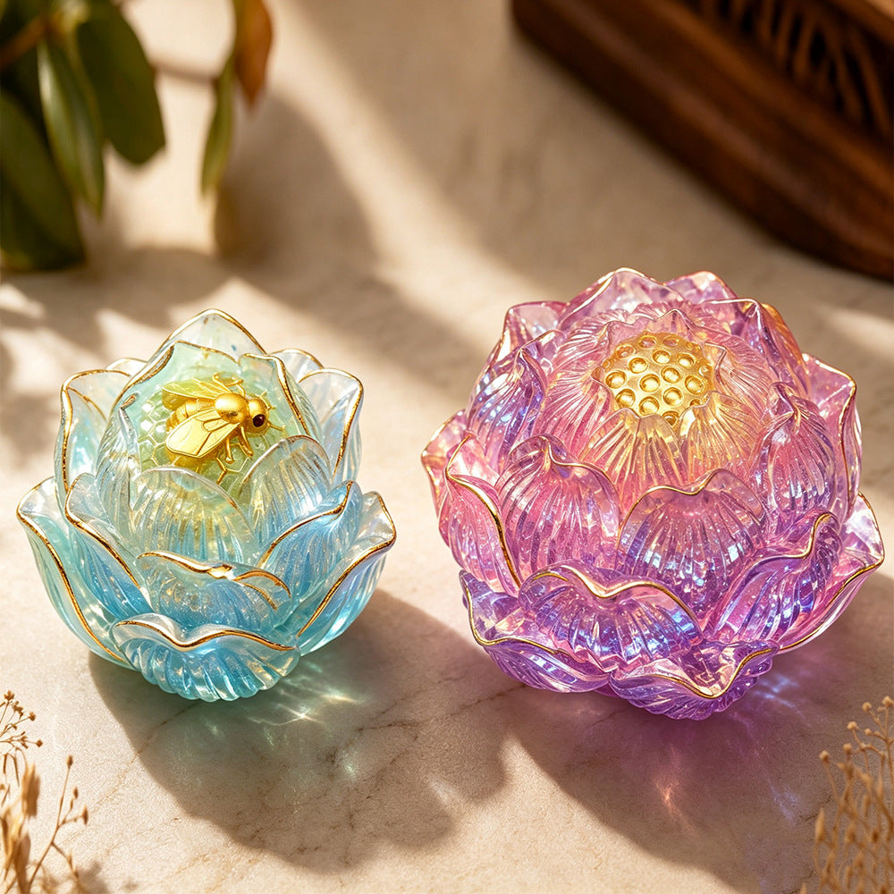 Double-Layer Lotus Ornament Resin Mold