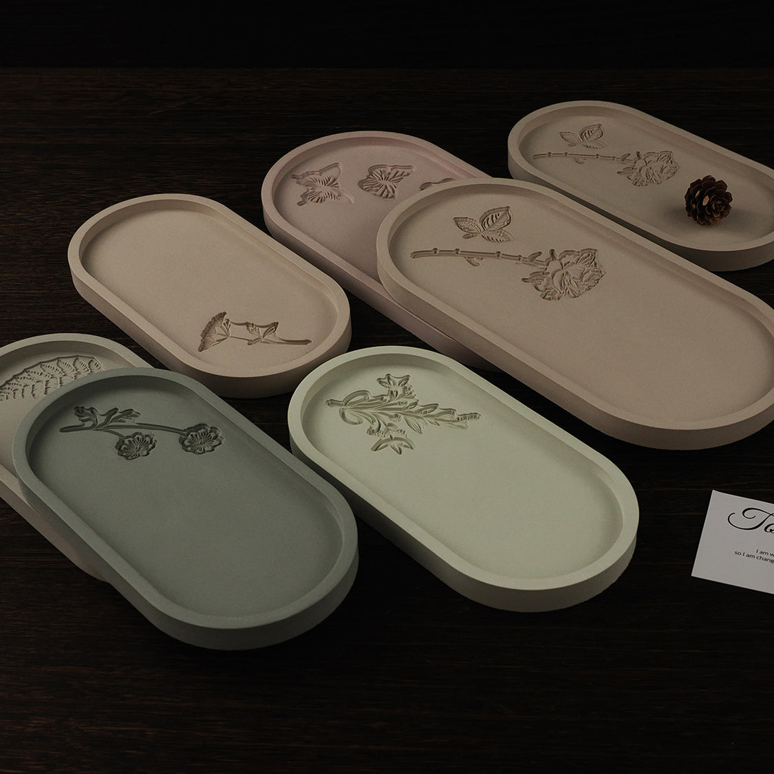 Printed Oval Tray Resin Molds