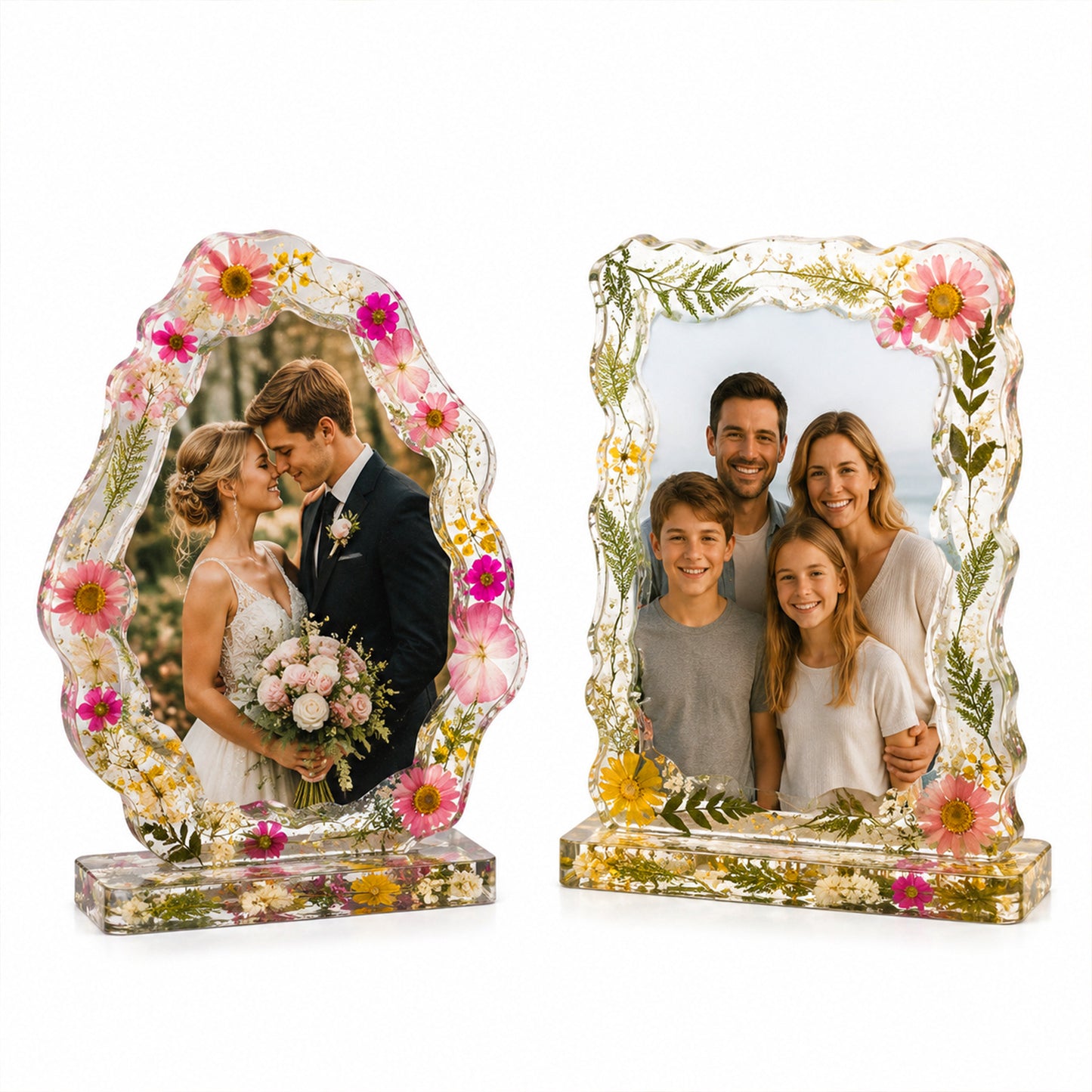 Decorative Photo Frame Resin Mold Set