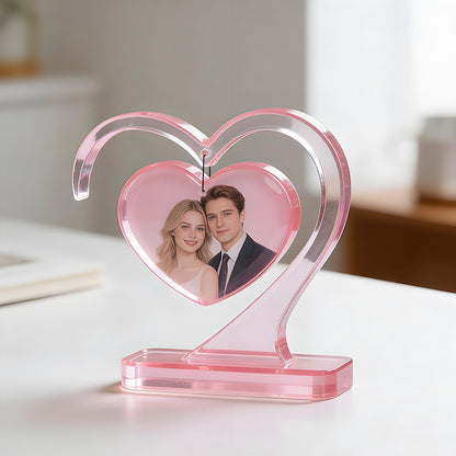 Heart-Shaped Photo Frame Resin Mold