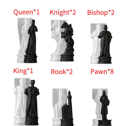 New Chess Set Resin Mold