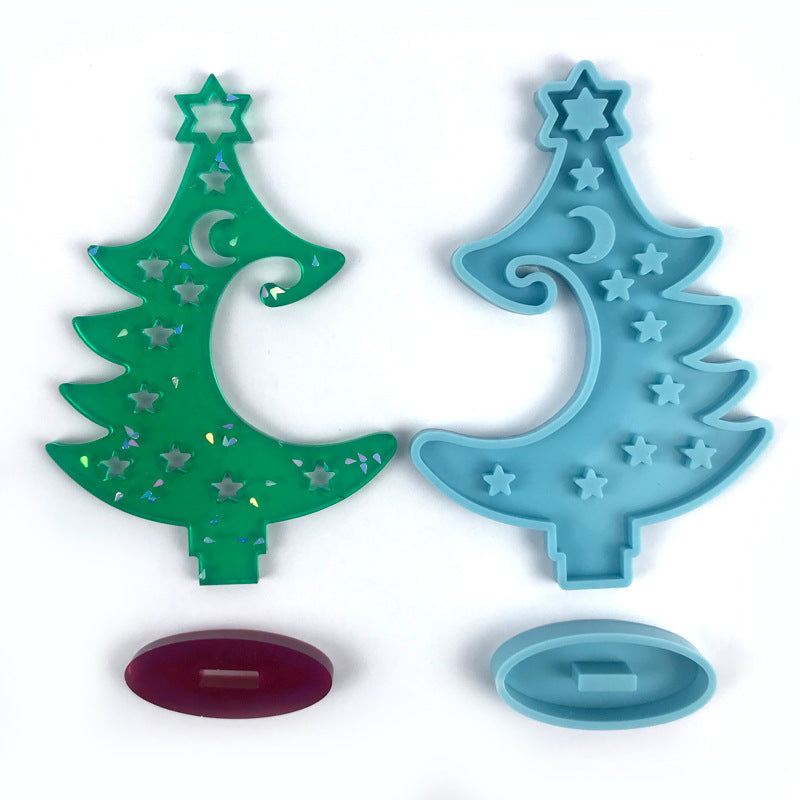 Christmas Tree Ornament Resin Mold