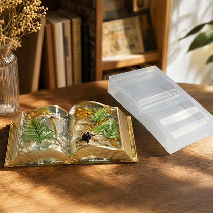 3D Pop-Up Book Figurine Resin Mold