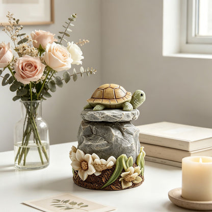 Rock Turtle Figurine Resin Mold
