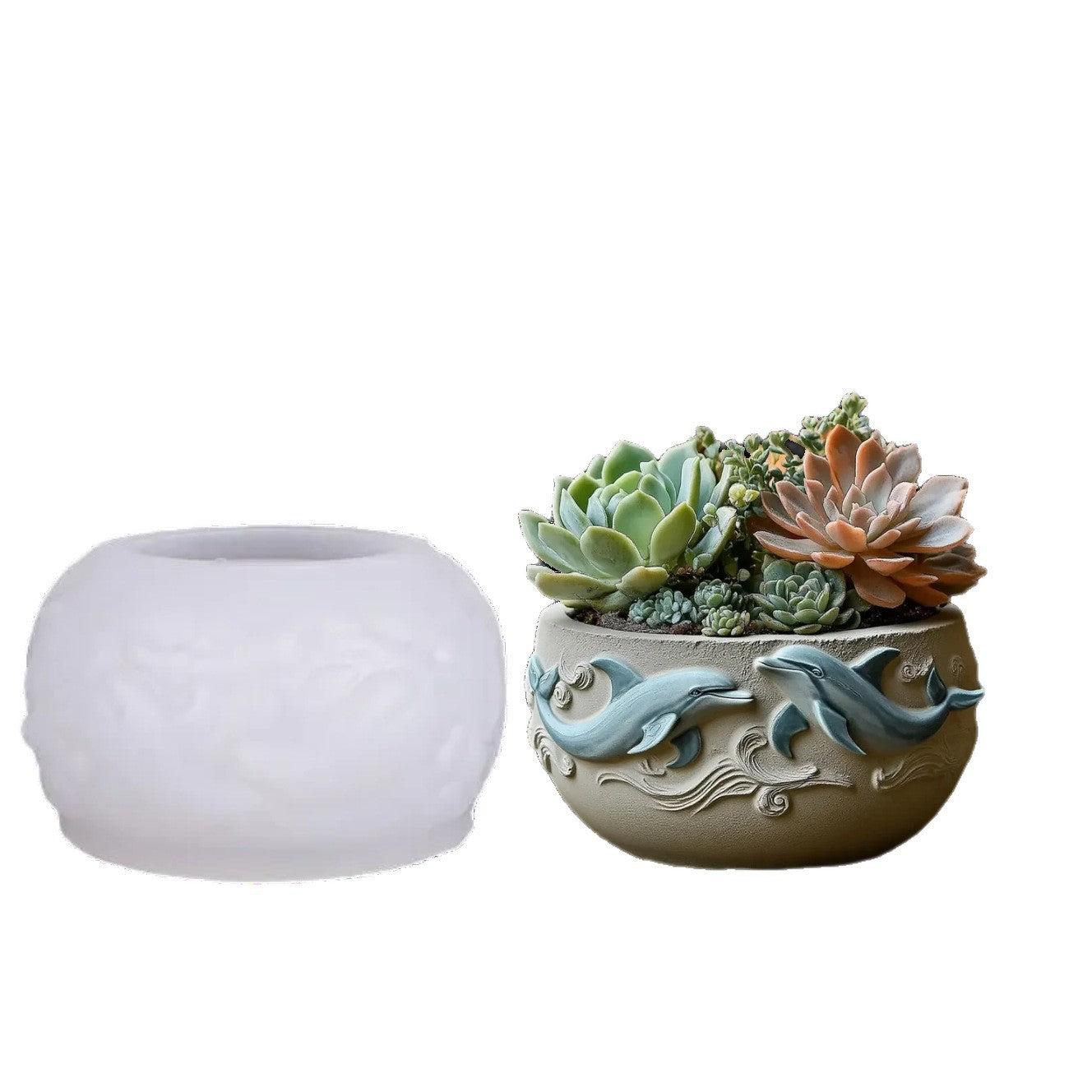 Dolphin Storage Resin Mold